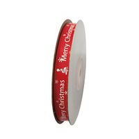 TINKSKY Red Ribbon Double-Sided Wrapping Ribbons Strip DIY Supplies