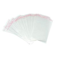 200pcs 7.9 Inch X 9.8 Inch Cellophane Bags Clear Flap Self Sealing Cello Packaging Bags Best for Bakery Candy Cookie Chocolate Jewelry Soap Candle Gift Wrapping