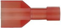 Install Bay RNMD250F Fully Insulated Nylon Male Connector 22/18 Gauge .250, Red (100-Pack)