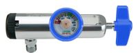 Oxygen Regulator Standard Body-CGA870, High Flow 0-40 LPM DISS Outlet with Blue Color Coded Gauge Protector and tee Handle