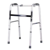 Jonigo Dual-Purpose Auxiliary Walker Thickened Aluminum Alloy Collapsible Elderly Patient Four-Legged Walking Stick Walking Frame Fixed and Interactive Dual-use