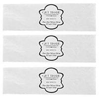 Set of 3 Packs of 35 White Tissue Paper (Thats 105 Sheets!) - Perfect for Easy Gift Giving and Decoration! Great for Crafts and DIY Projects!