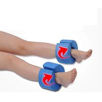 Foot Elevator Support Pillow, Foot Elevator Foam Leg Rest Cushion Pillow Preventing Ulcers & Sores, Ankle Pillow for Sleeping for Relieve Foot Pressure,White