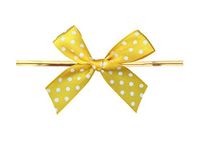 9 Color Gift Bows,Twist Tie Bows for Bakery Candy Lollipop Cello Bag(100 Pack)