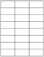 Compulabel Address, Butt Cut Square Corner Labels for Laser and Inkjet Printers, 2 5/6 x 1 3/8 Inches, Permanent Adhesive, 24 per Sheet, 1000 Sheets per Carton