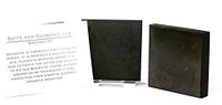 Shungite Shungit 50mm 2" Electromagnetic Protection Plate Board Tile