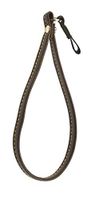 Brown Faux Leather Wrist Strap