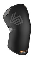 Shock Doctor Knee Compression Sleeve with Closed Patella Coverage (Black, Large)