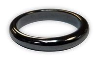 Hangover Ring-Magnetic Hematite Thin Band Ring (10)