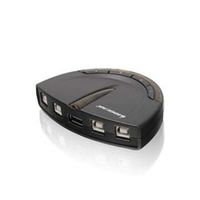 IOGEAR GUB431 4-Port USB 2.0 Automatic Printer Switch, - 480 Mbps Bare Drive