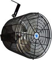 Schaefer VK12-B Versa-Kool 12" Deep Guard Greenhouse Circulation Fan, Made in USA, Horizontal Airflow, 1/10 HP, 1470CFM, Black