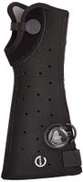 EXOS 312-52-1111 Short Arm Fracture Brace, Open Thumb, Right, Medium, Black