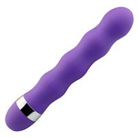 Yhua Thread Big Diamond V'ibrati-on Rod Female M'assa-ge V'ibrati-on Stick - Purple