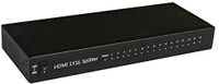 XtremPro 1x16 HDMI Splitter 4K V1.4 w/Full Ultra HD 4K/2K, Full 3D, 1080p@60Hz, LPCM 7.1CH, Dolby TrueHD, DTS-HD - Black (11017)