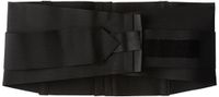 Bilt-Rite Mastex Health 10 Inch Criss-Cross Support with 2 Steels, Black