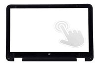 for HP Envy X360 15U 15-U010DX 15-U011DX Front Touch Screen Digitizer Glass Replacement 15.6 inch with Frame Touch Control Board