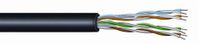 5NF4-CS - Uniprise Ultra II 5NF4 Category 5e U/UTP filled Cable, outdoor direct burial, black, 1,000 ft.