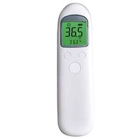 Dreambeauty Digital Forehead and Ear Thermometer Professional Infrared Temporal Fever Hand Held Thermometers Non Contact Accurate Instant Readings Laser Temperature Gun for Kids Adults (White)