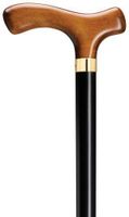 Men Cherry Stained And Scorched Fritz Cane Black Maple  -Affordable Gift! Item #DHAR-9766309