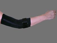 Alpha Medical Spiral Stay Elbow Brace with Tennis Elbow Strap (Medium)
