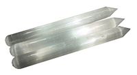 Selenite Stone Healing Wand Metaphysical Lapidary Wicca Pagan 6 X 1 Inch