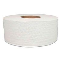Jumbo Bath Tissue, Septic Safe, 2-Ply, White, 700 ft, 12 Rolls/Carton