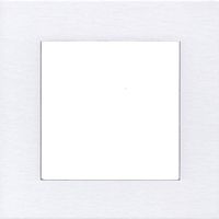 Pack of (6) 12x12 Square Acid Free White Core Picture Mats Cut for 8x8 Pictures in White