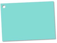 Light Blue Theme Gift Cards3-3/4x2-3/4" (30 unit, 6 pack per unit.)