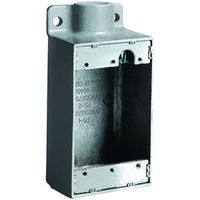 Killark FS-1 FS Type Cast Device Box, 1/2" Hub, Shallow, Dead-End, Copper-Free Aluminum