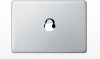 MacBook Headphones Decal Sticker pro air 11 13 15 17