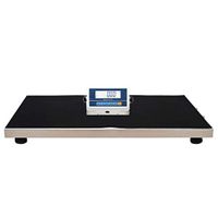 ZYY Pet Electronic Scale，Dog Cat LED Display Detachable Large Countertops High-end Square Corner Postal Parcel Small Express 180kg Wireless Transmission (Size : 100kg/20g)