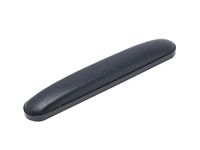 Full-Length Upholstered Armrest Pad, Invacare Dark Blue, Black Base