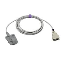Compatible Nellcor Spo2 Sensor Adult Soft 9.8 ft 14 Pins Connector
