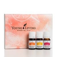 Young Living Citrus Vitality Set - Three 5ml Bottles - Grapefruit, Orange and Lemon - Includes Gift Box
