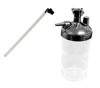 Humidifier Water Bottle and Tubing Connector Elbow 12" for Oxygen Concentrator (5)
