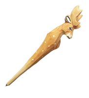 Writing-Pens of Wood Carving Animals with 0.038 cm Thick Pen Point-12