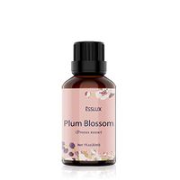 Plum Blossom Essential Oil, ESSLUX Aromatherapy Essential Oils for Diffuser, Massage, Soap, Candle Making, Perfume - 30ML