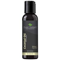 Plant Therapy Essential Oils Fractionated Coconut Oil for Skin, Hair, Body 100% Pure, Natural Moisturizer, Massage & Aromatherapy Liquid Carrier Oil 2 Oz