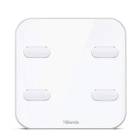 Sy jiangk White Body Fat Scale, Smart Digital Bathroom Scale, Body Composition Analyzer, 180KG, Measuring Weight, Body Fat, BMI - 31cm X 31cm SL