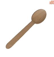 Wooden Spoons - Disposable Wood Cutlery Silverware (50)