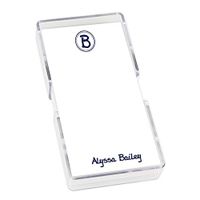 Personalized Crest Mini List with Holder