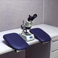 Microscope Arm Rest Kit, Clamps fit 5/8" to 1-3/4" Thick benchtops