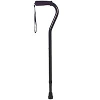 Offset Handle Aluminum Cane - Aluminum Cane