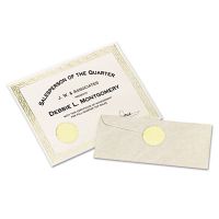 Avery 05868 Permanent Notarial Seals, Inkjet, 2-Inch Round, Gold, 44 Seals/PK
