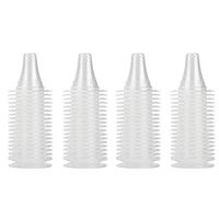 YAIKOAI 100 Pieces Ear Thermometer Probe Covers Disposable Ear Thermometers Earcap Replacement Lens Filters for All Digital ThermoScan Models, Clear
