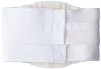 Bilt-Rite Mastex Health 10 Inch Dual Closure Support with 4 Steels, White