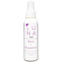 Luna Lifestyle Premium Lavender Aromatherapy Spray - Great for Yoga, Pillow Spray, Relaxation, Sleep, and Room Spray - 100% Pure Lavender Essential Oil Mist - 10% to Charity