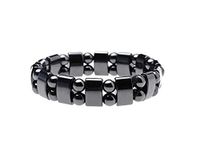Magnetic Hematite Bracelet for Men Women, Metal Magnetic Therapy Bracelets for Arthritis Pain Relief and Sports Related
