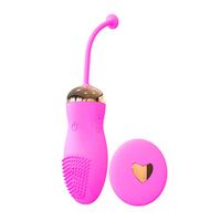 FUNZZY 10 Modes Wireless Control G Sporter Waterproof Amal Vibrarter Quiet Rechageable Six Toy for CP Women (Purple)