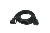 Road Power 65039601 25' 10/3 30-Amp Extension, Heavy Duty, Weather Resistant RV and Marine Boat Power Cord Suitable for Mobile Homes and Recreational Areas, Black
